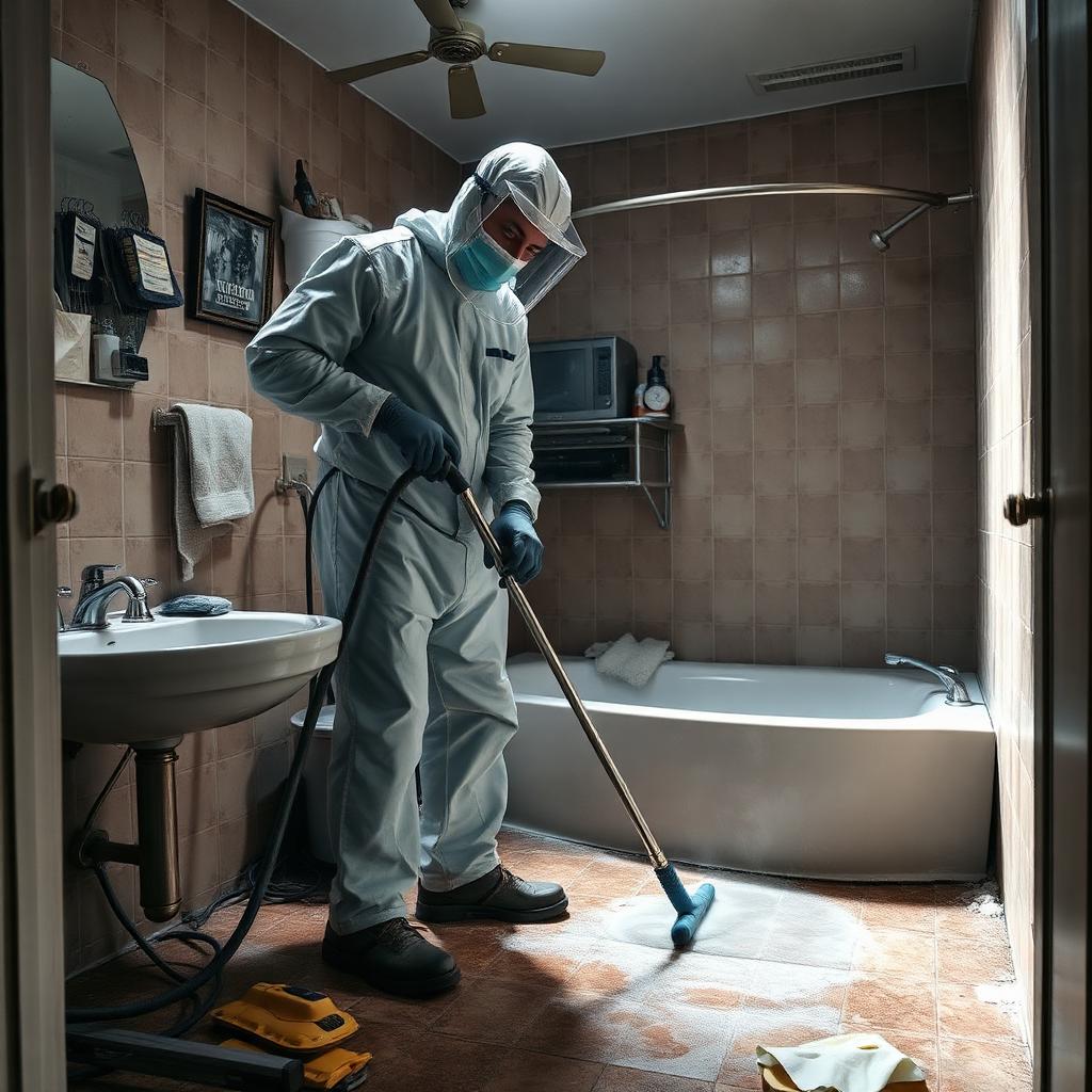 Décontamination vapeur d'un logement Diogène