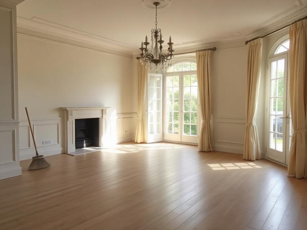 Maison entièrement vidée et balayée après un débarras gratuit à Vienne, Valence et Montélimar